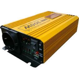 12VDC / 300 WATT TAM SİNÜS İNVERTER